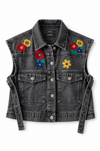 CHALECO CAPA FLORAL