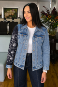 CHAQUETA FLORES CARA POP