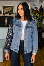 CHAQUETA FLORES CARA POP