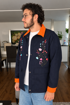 CHAQUETA FLOR HOMBRE