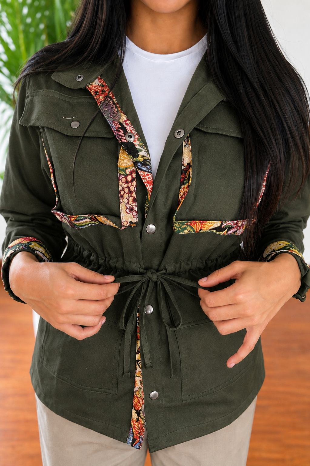 CHAQUETA TRAZOS