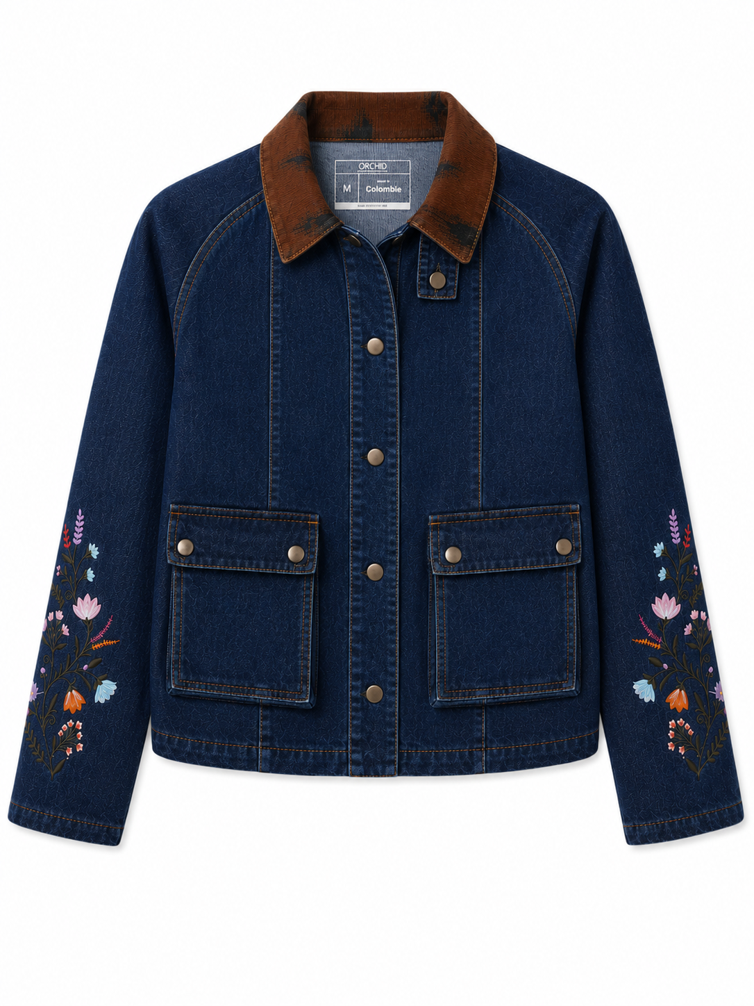 CHAQUETA FLORES