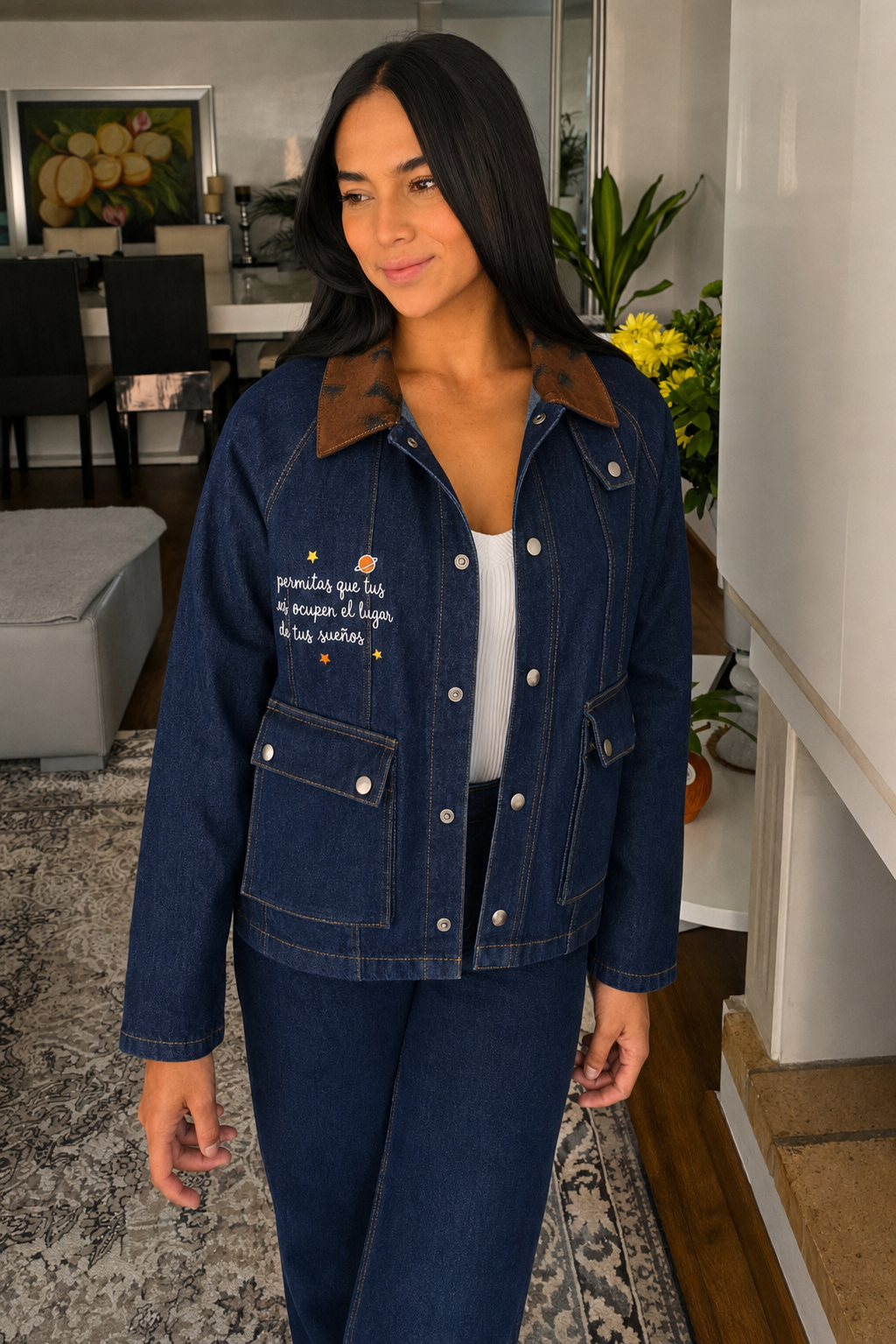 CHAQUETA PRINCIPITO GAMUZADO