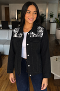 CHAQUETA DENIM CARICATURA