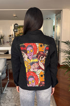 CHAQUETA DENIM ICONIC POP