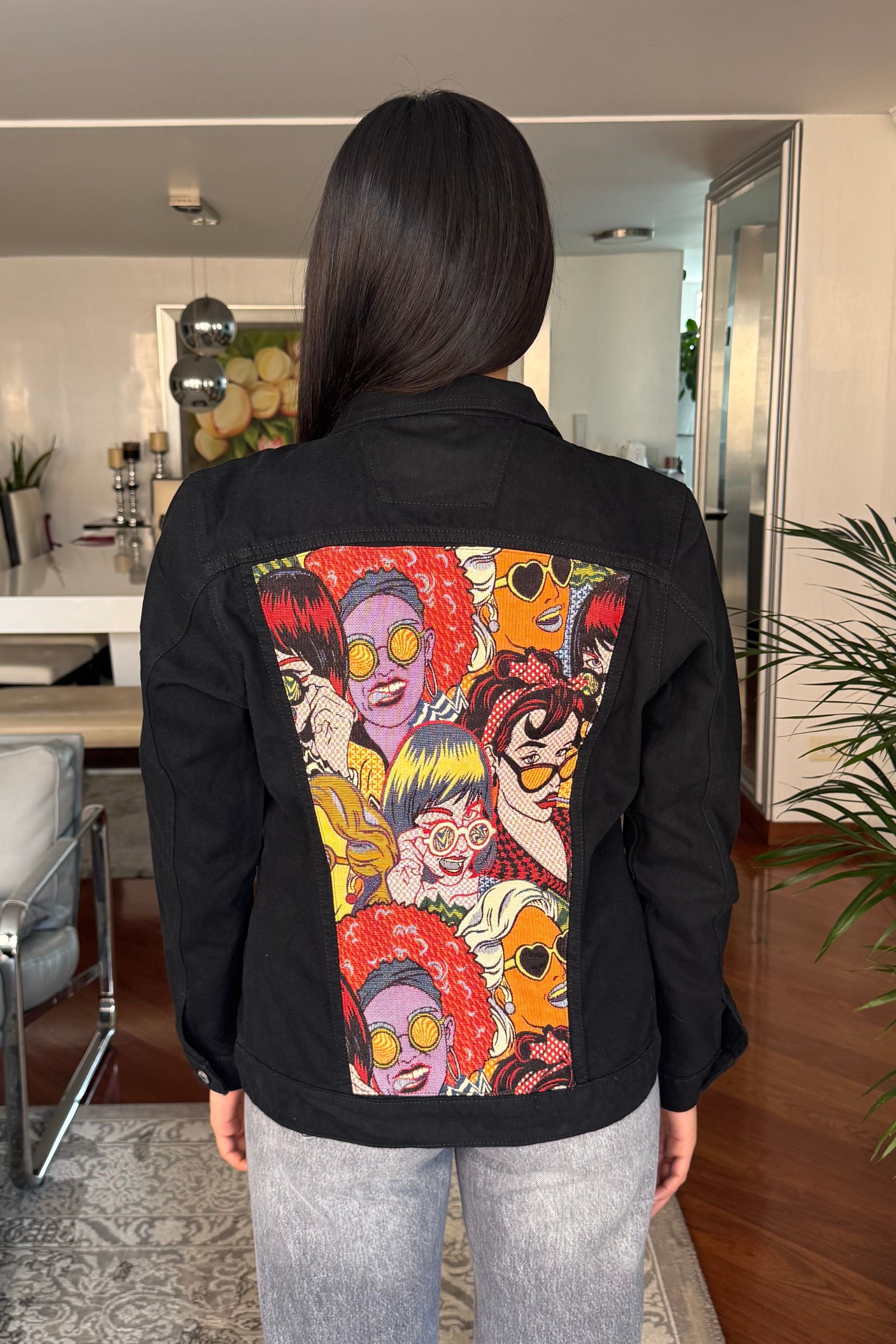 CHAQUETA DENIM ICONIC POP