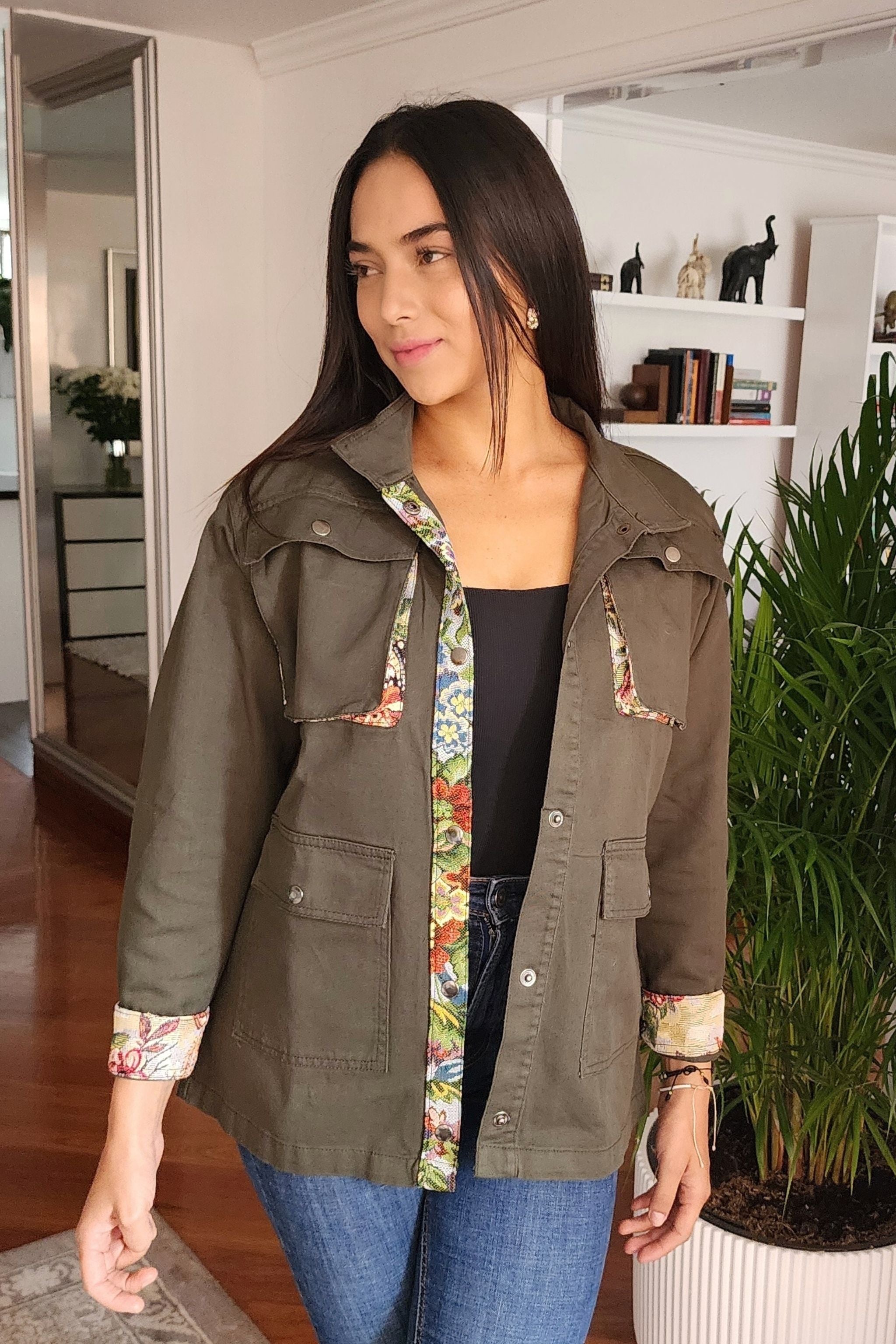CHAQUETA TRAZOS