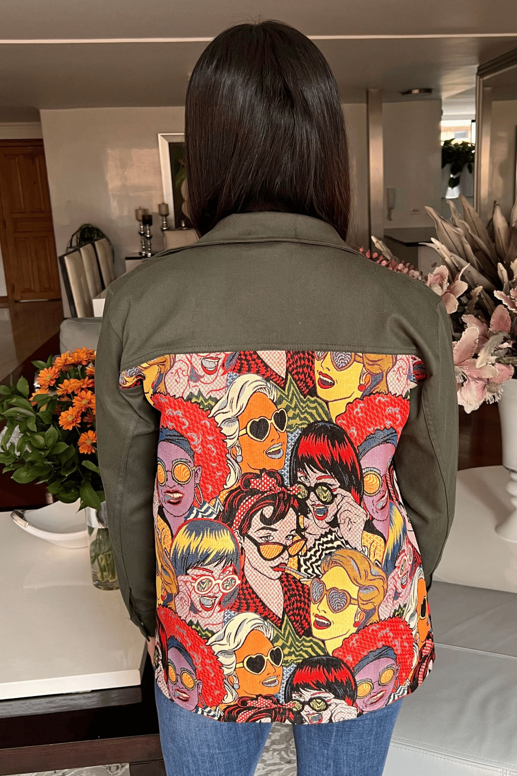 CHAQUETA ICONIC POP OVERSIZE