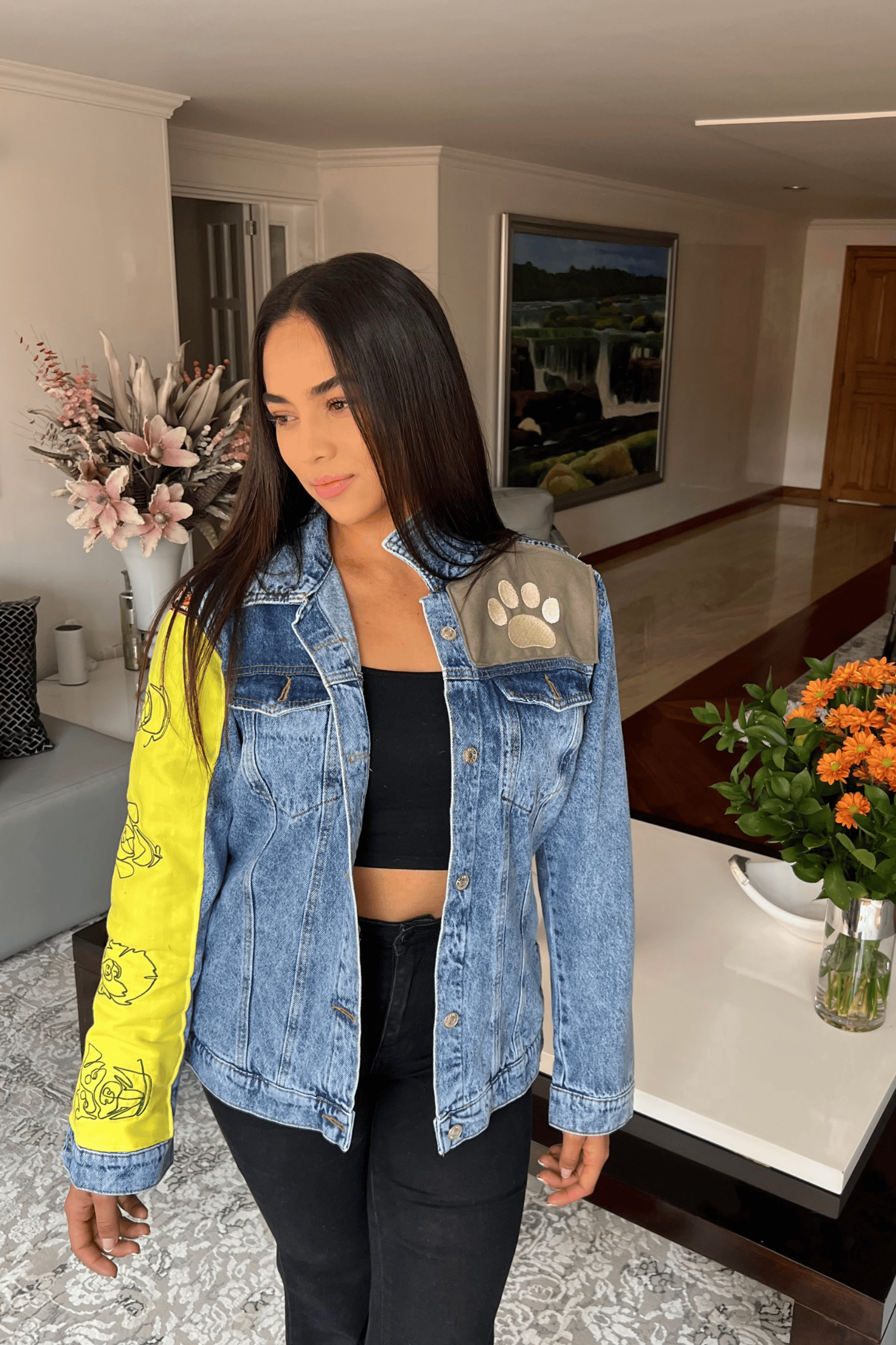 CHAQUETA DOG LOVER DENIM
