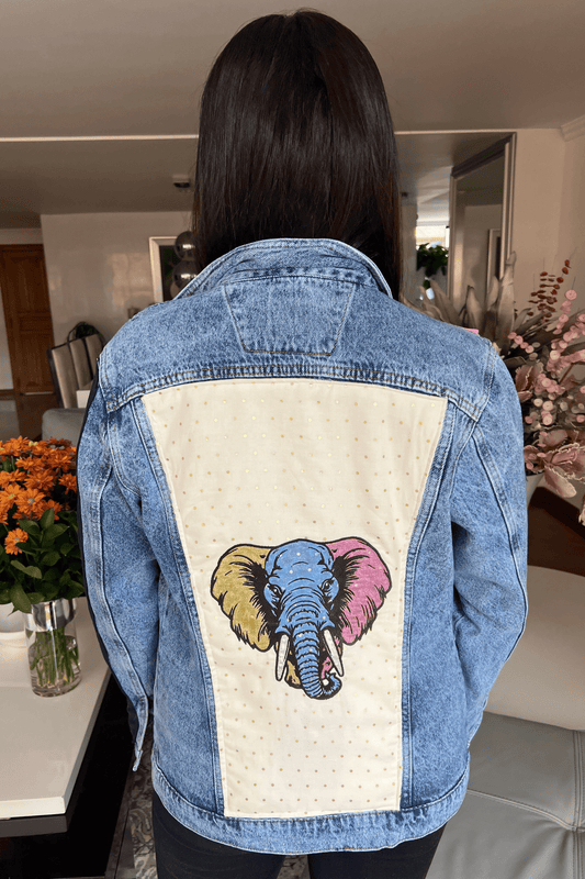 CHAQUETA SAFARI VIBES DENIM