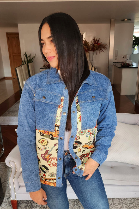 CHAQUETA HIPPIE OVERSIZE