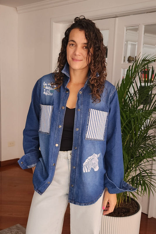 SOBRECAMISA LA VIDA ES AHORA