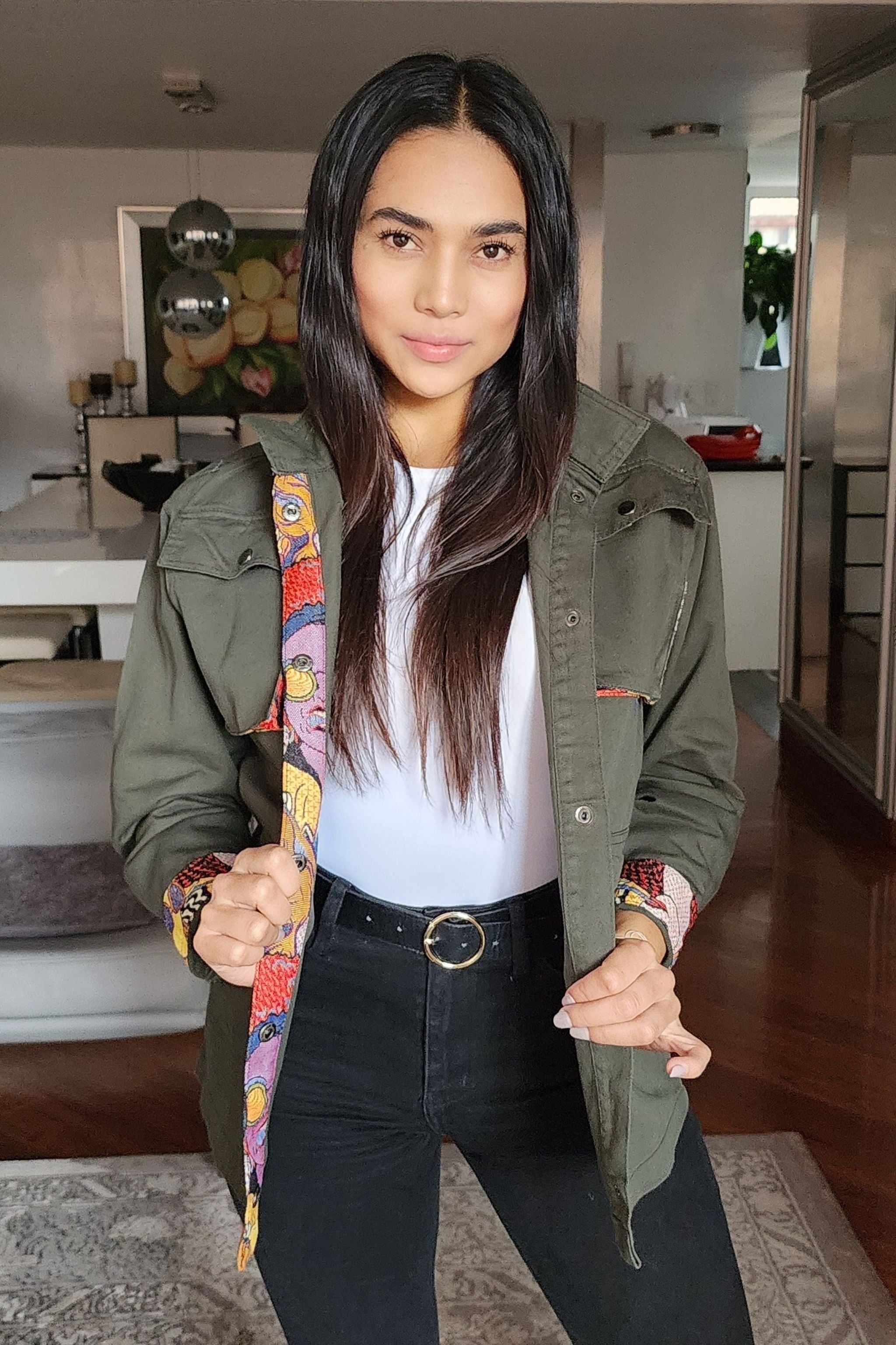 CHAQUETA TRAZOS