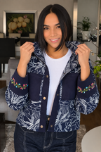 CHAQUETA CROP BOTANICA