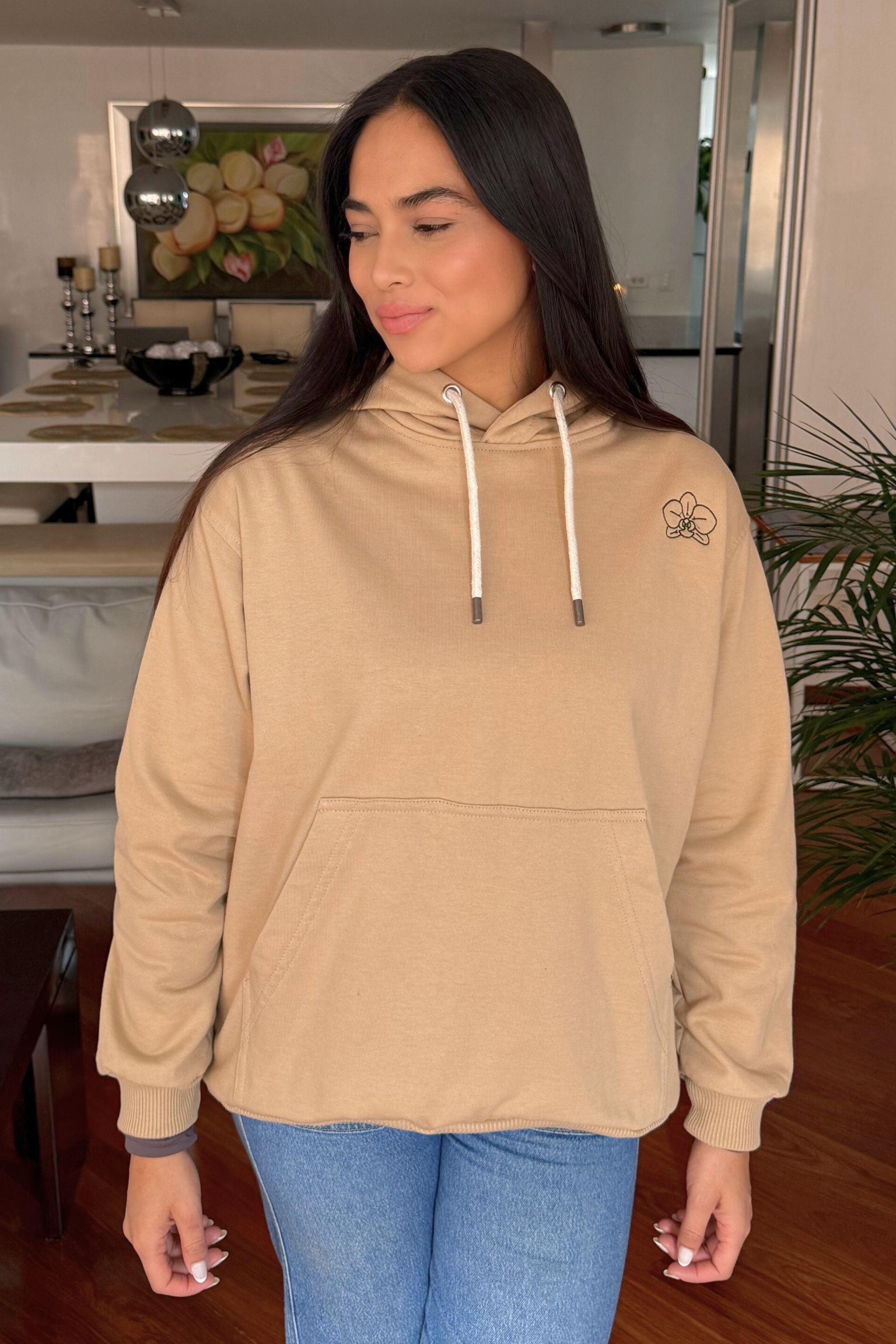 HOODIE CAQUI PLAYA