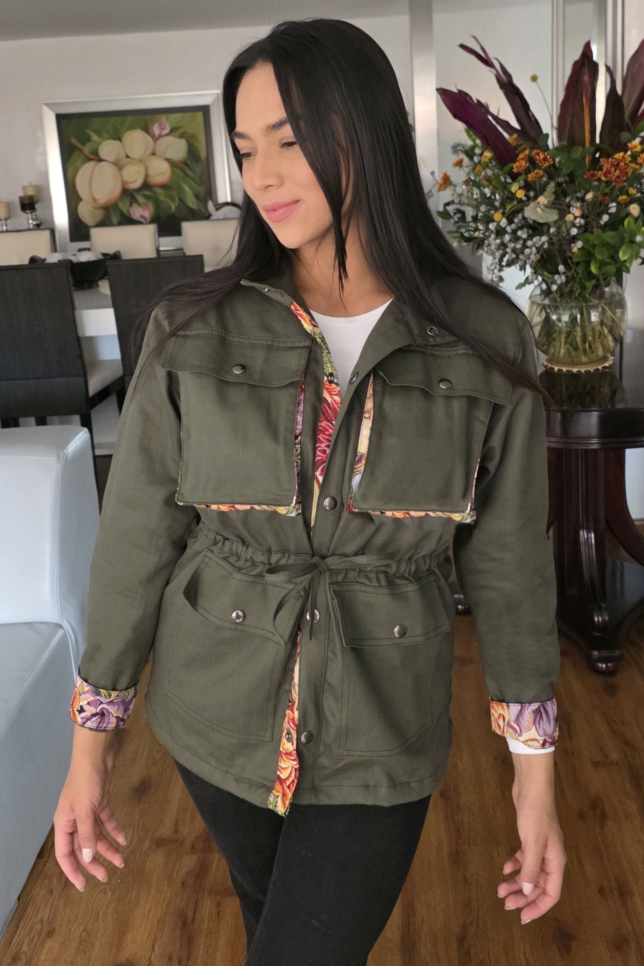 CHAQUETA TRAZOS