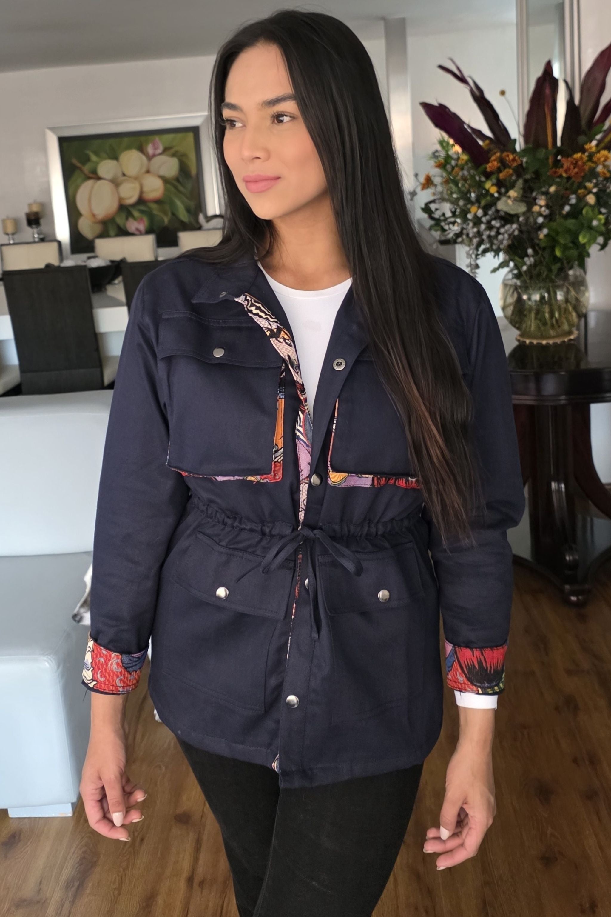 CHAQUETA TRAZOS