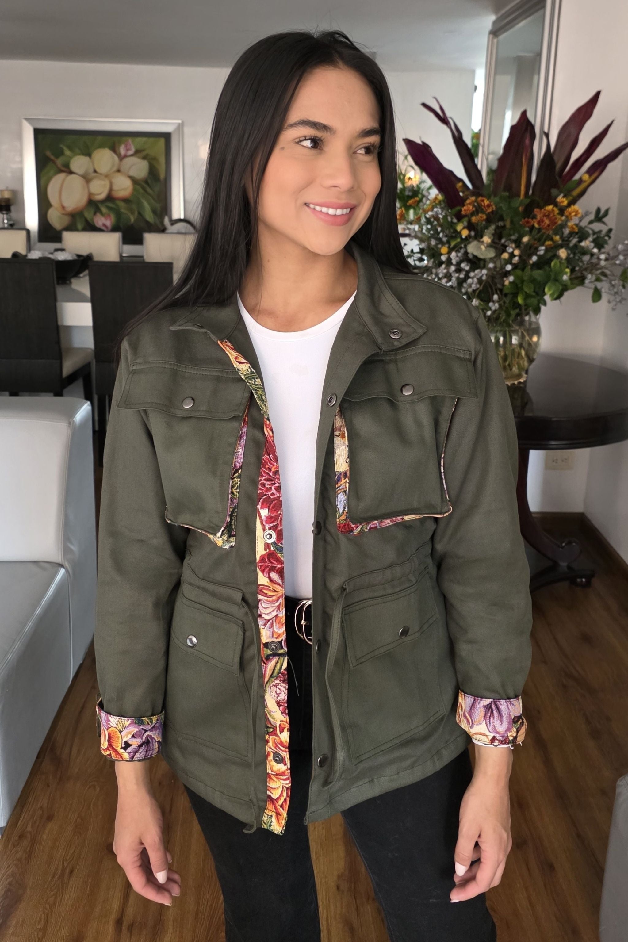 CHAQUETA TRAZOS