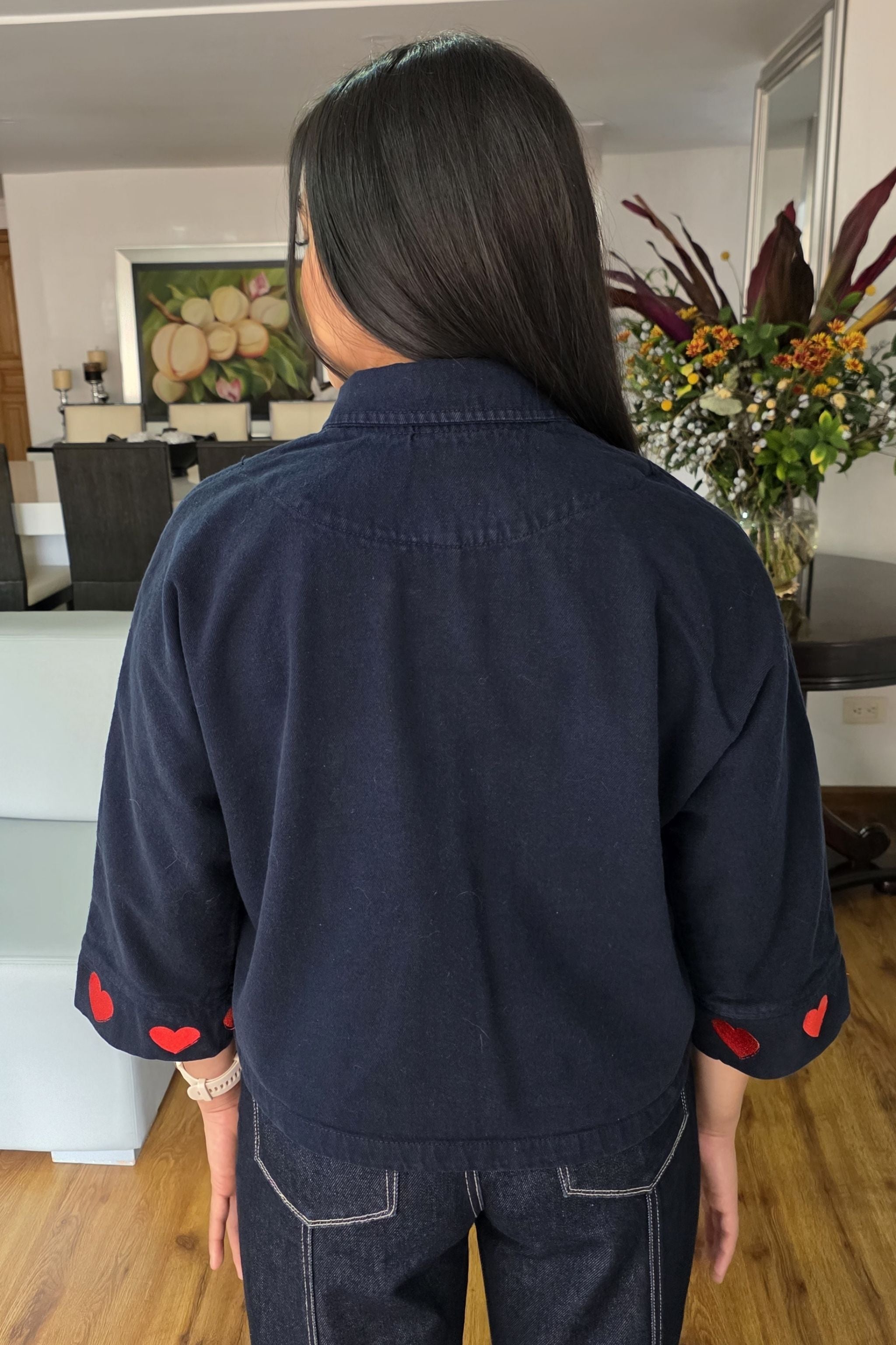 CHAQUETA CROP TODO PASA