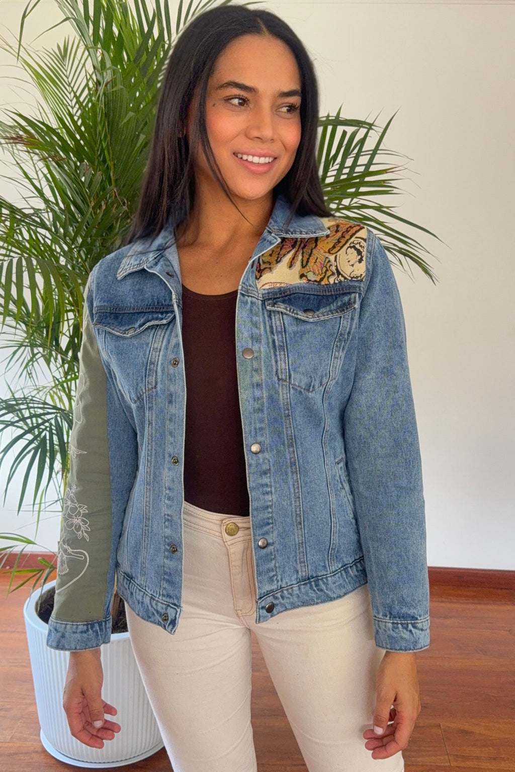 CHAQUETA WILD GARDEN DENIM