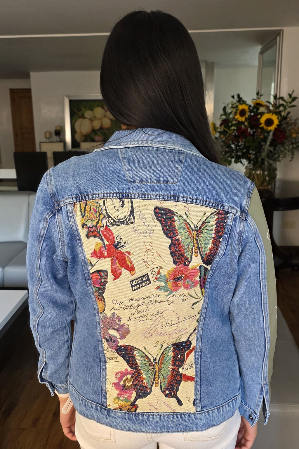 CHAQUETA WILD GARDEN DENIM