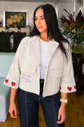 CHAQUETA CROP TODO PASA