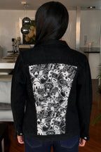 CHAQUETA DENIM CARICATURA
