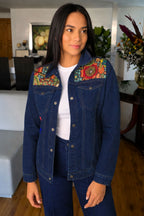 CHAQUETA DENIM MARIPOSAS