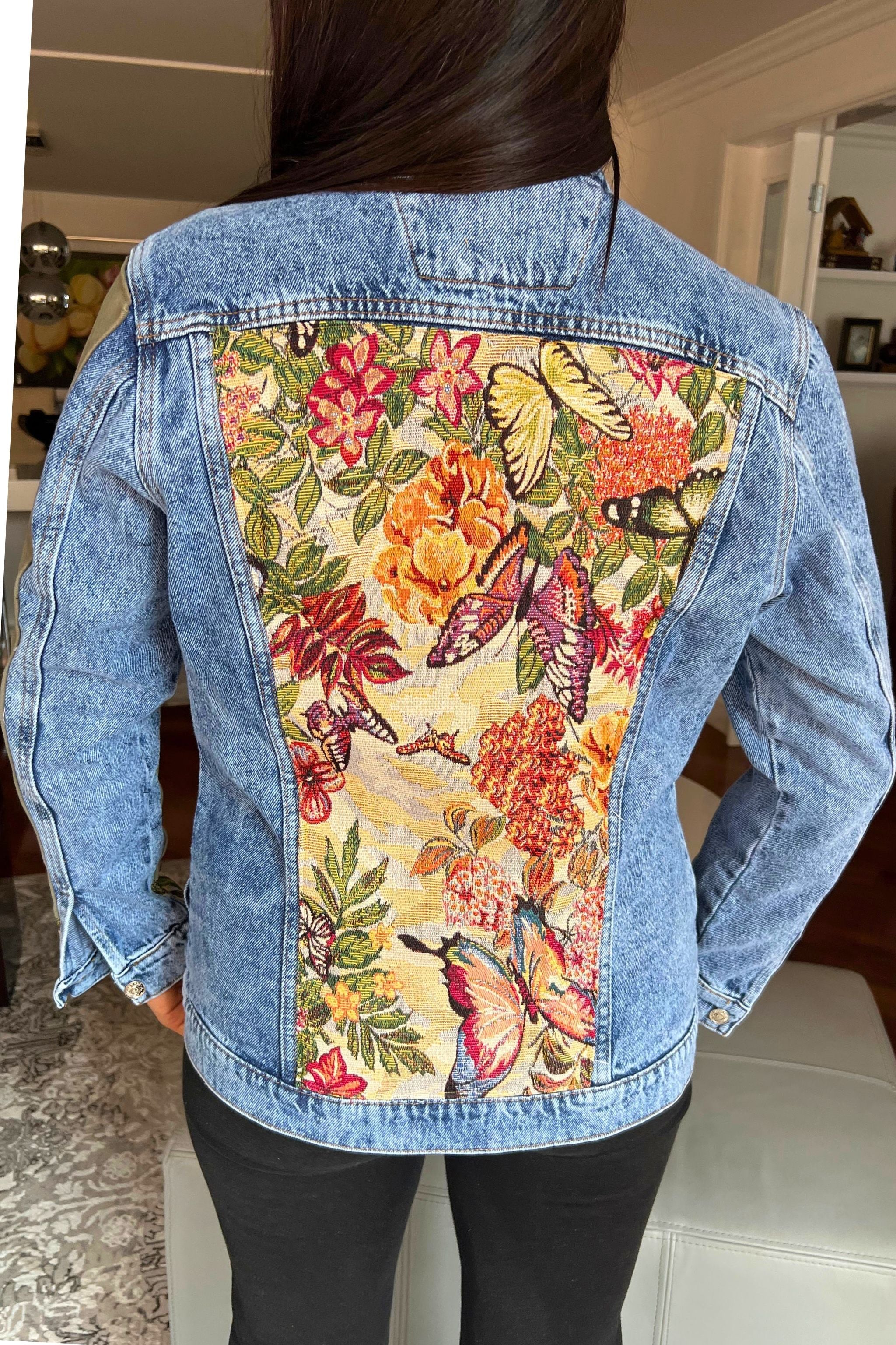 CHAQUETA WILD GARDEN DENIM