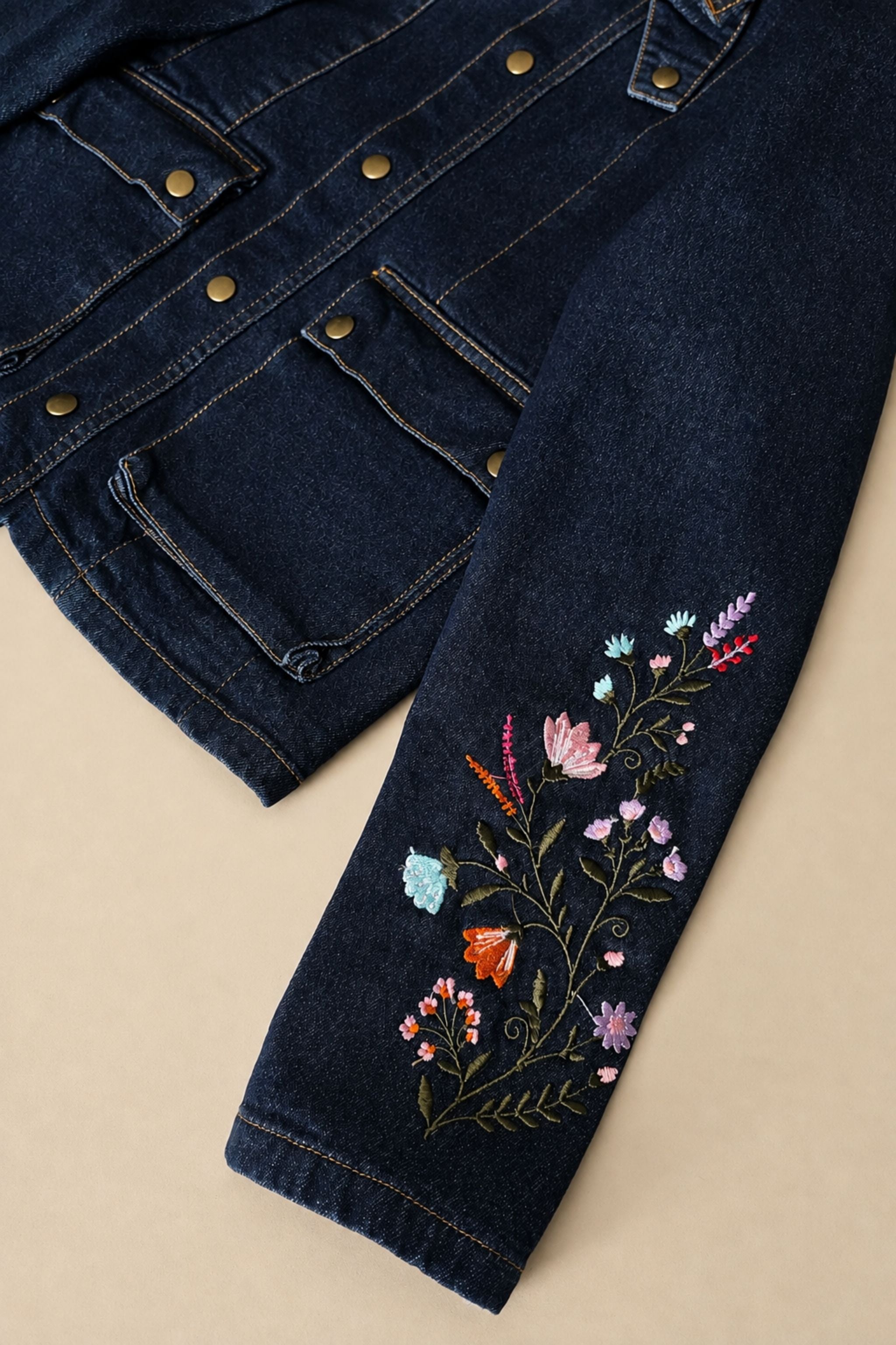 CHAQUETA FLORES