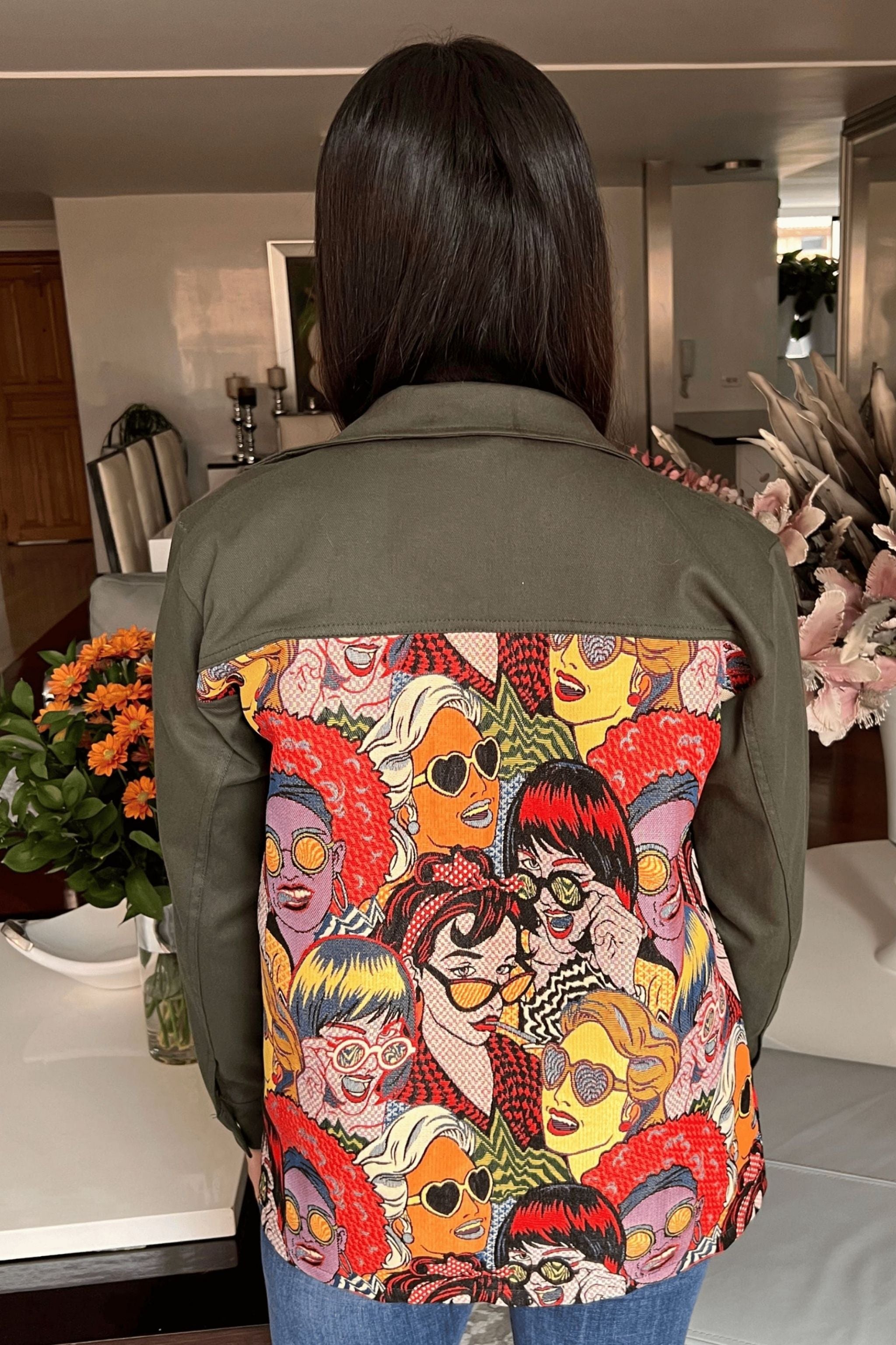CHAQUETA ICONIC POP OVERSIZE