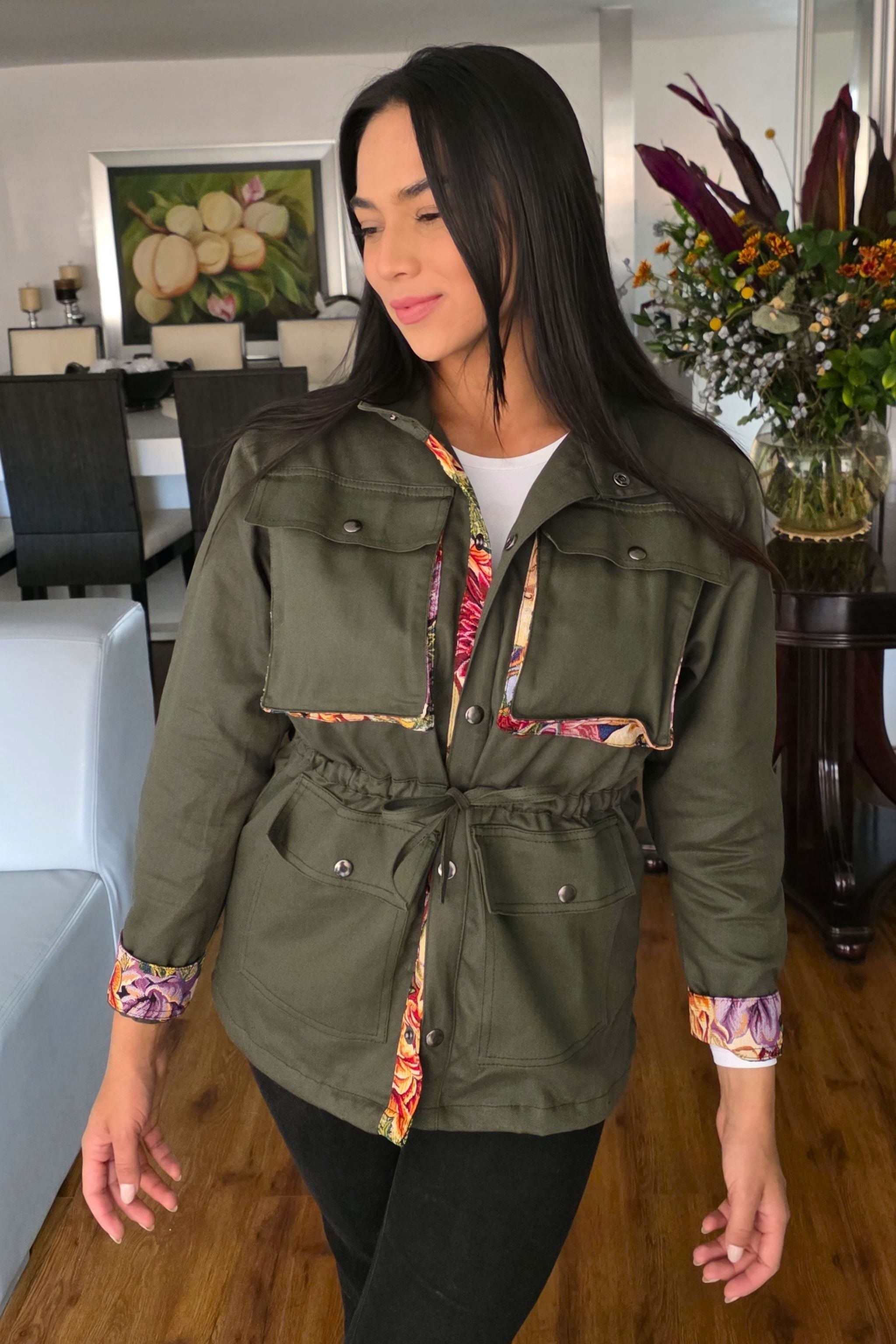 CHAQUETA TRAZOS