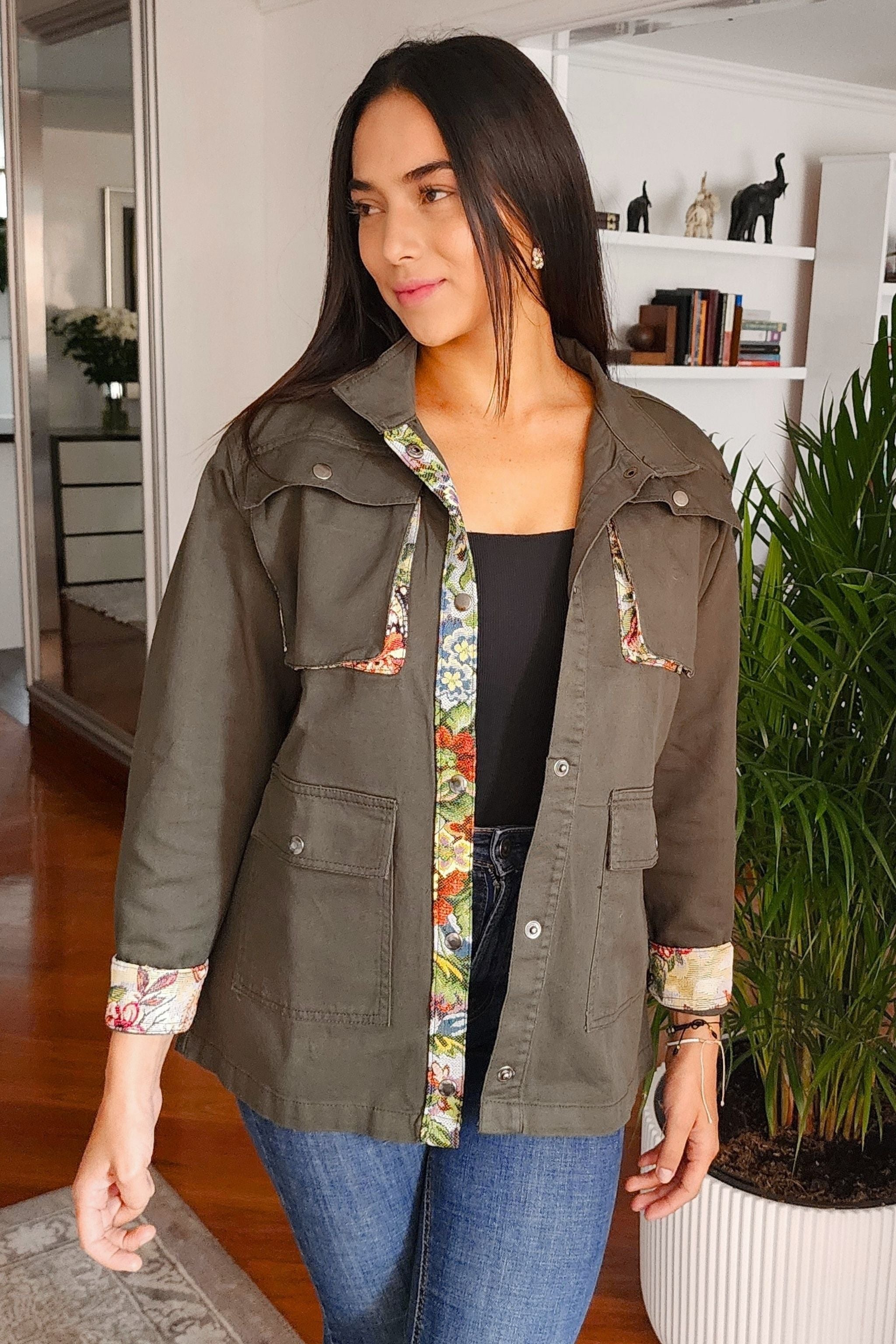 CHAQUETA TRAZOS