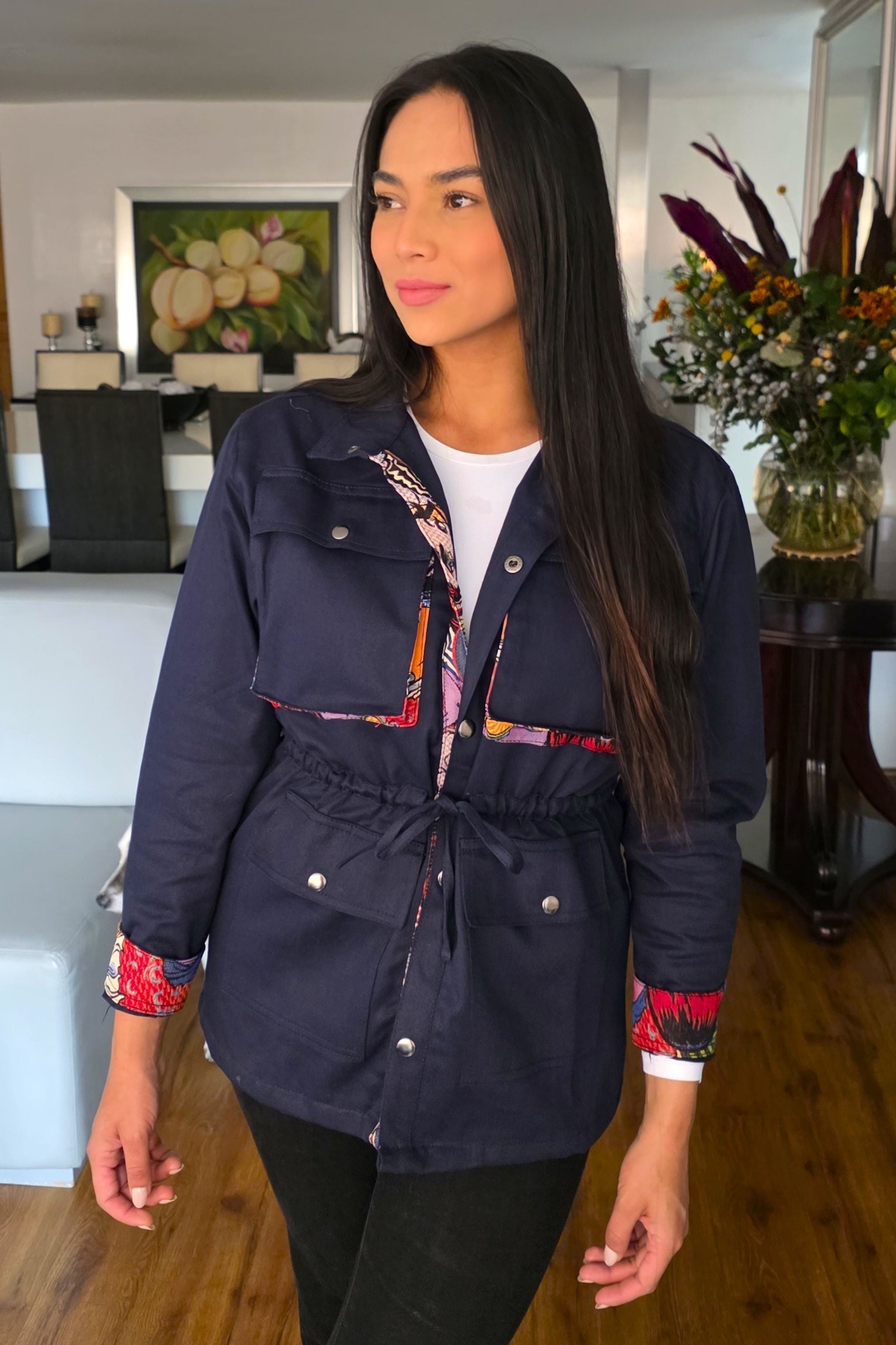 CHAQUETA TRAZOS