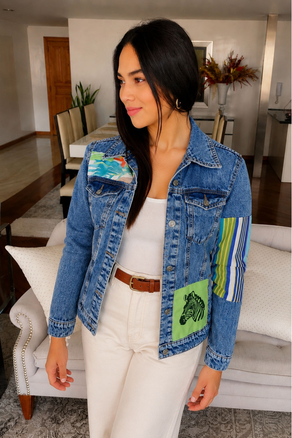 CHAQUETA TROPICAL ZEBRA