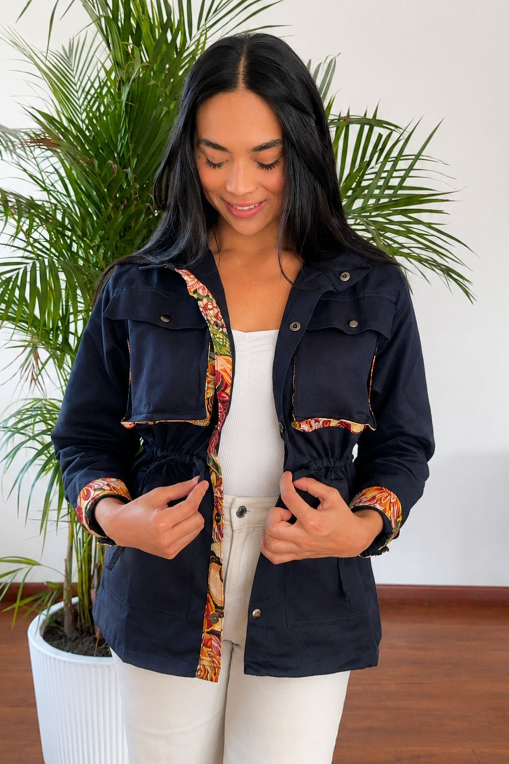 CHAQUETA TRAZOS