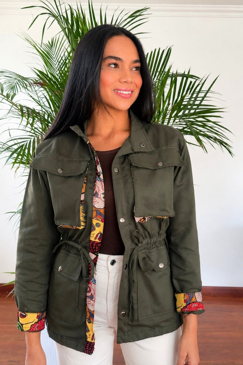 CHAQUETA TRAZOS