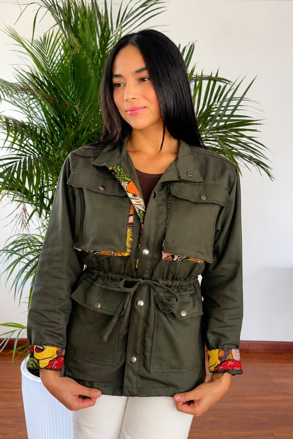 CHAQUETA TRAZOS