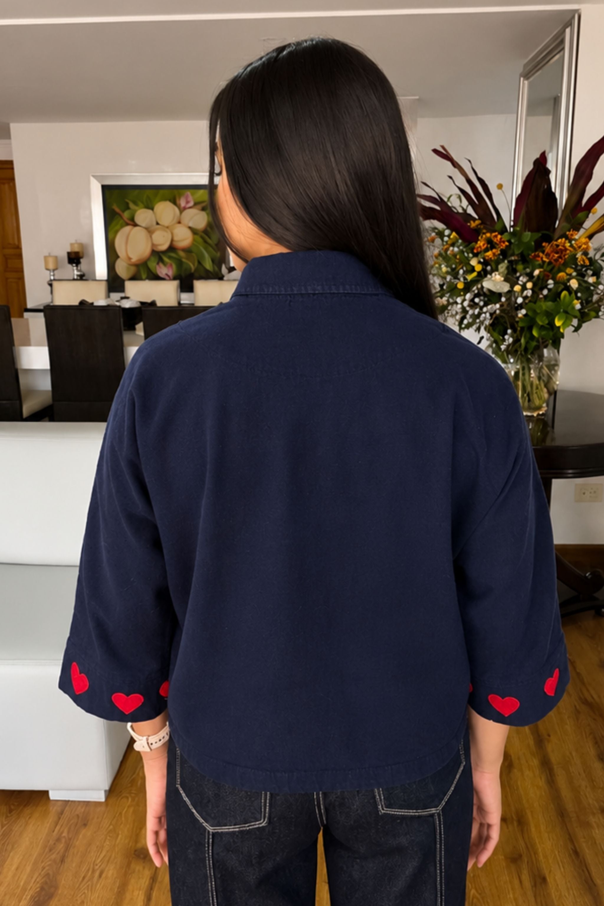 CHAQUETA CROP TODO PASA