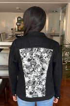 CHAQUETA DENIM CARICATURA