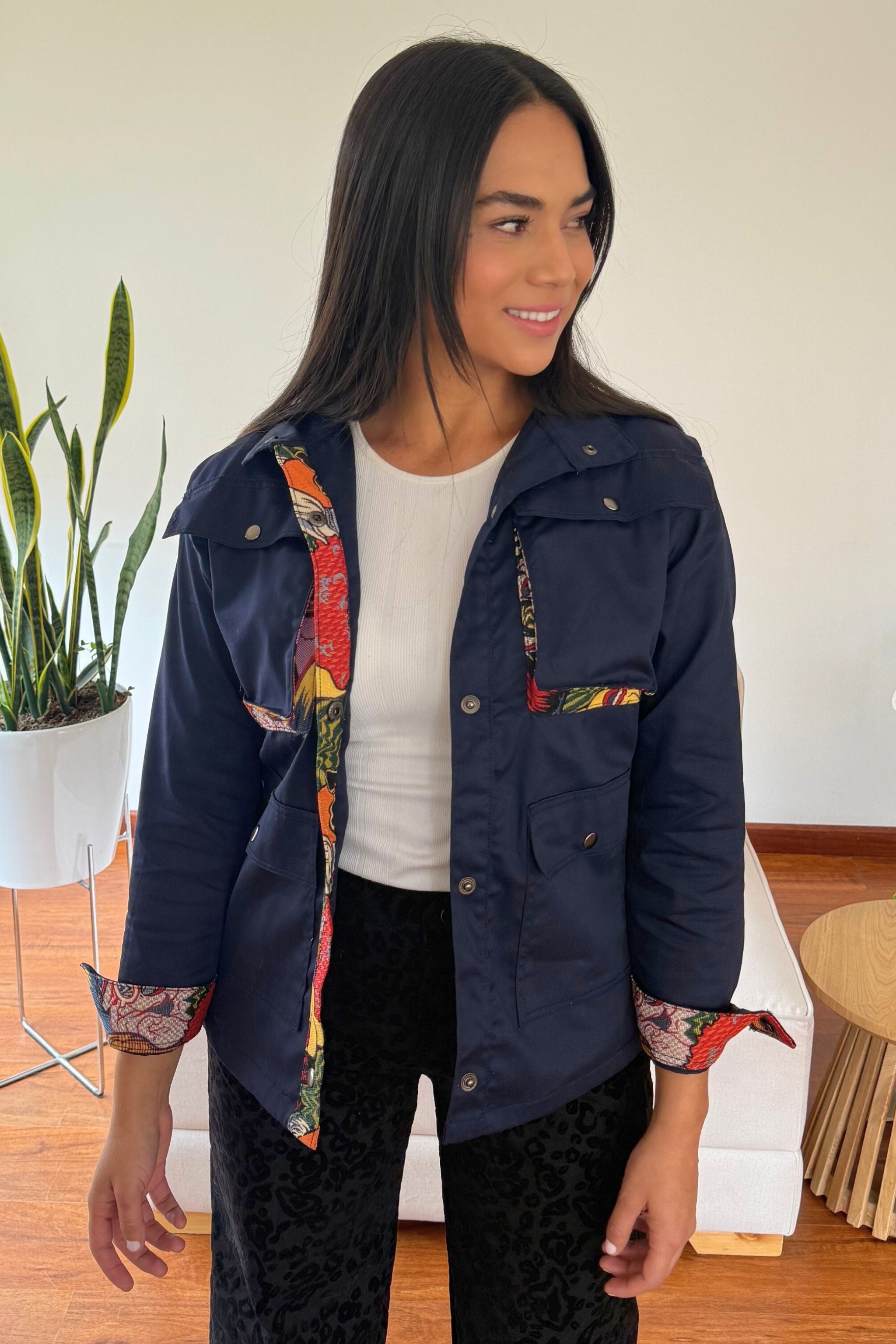 CHAQUETA TRAZOS