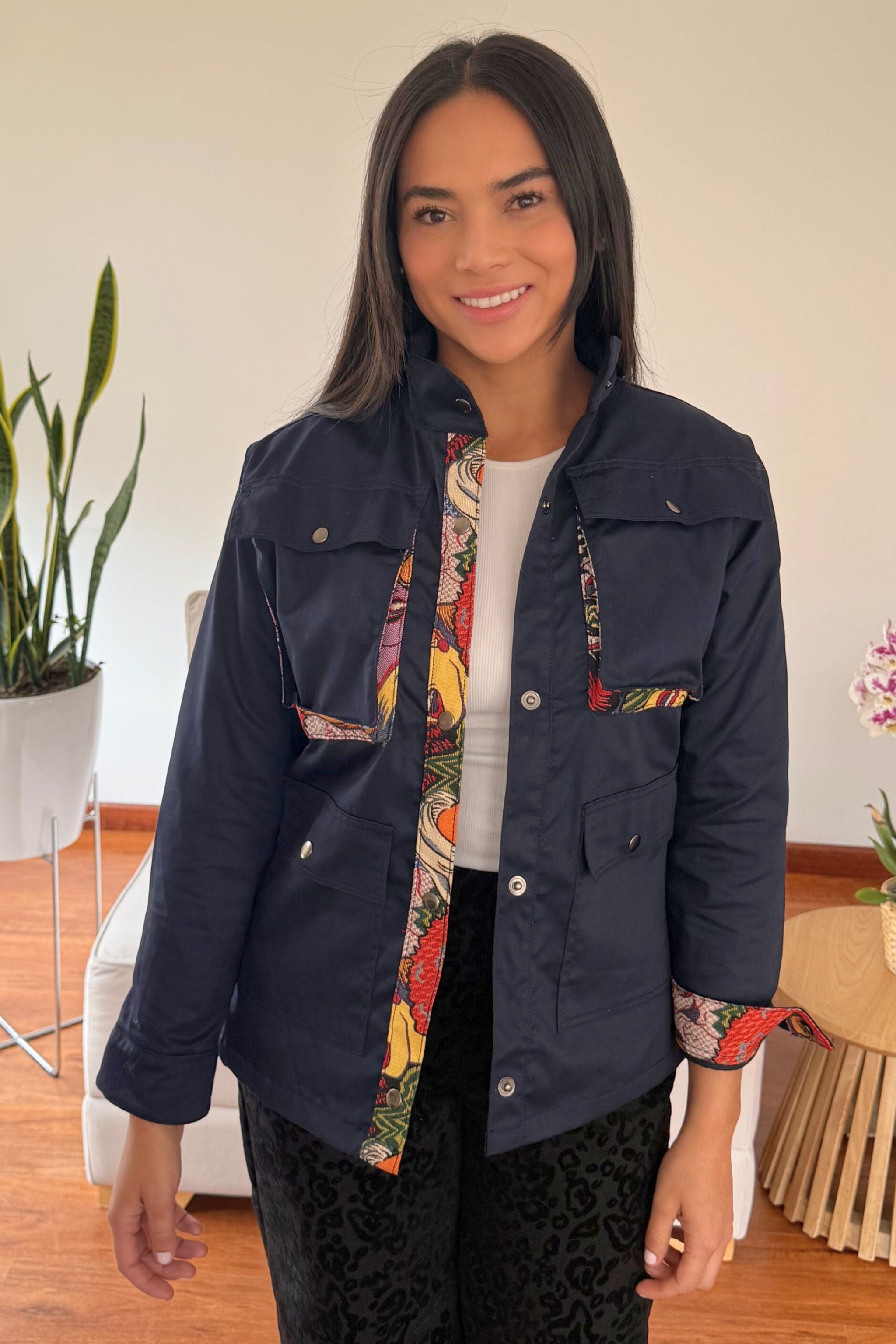 CHAQUETA TRAZOS