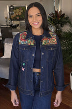 CHAQUETA DENIM MARIPOSAS