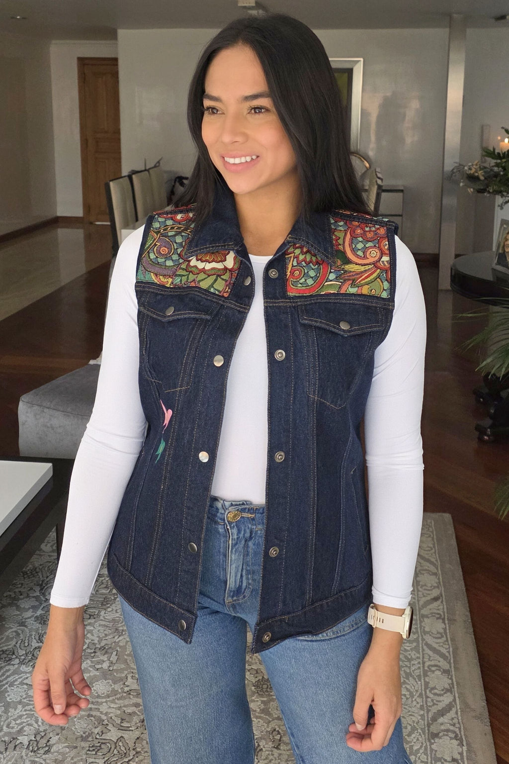 CHALECO BOHO MARIPOSA