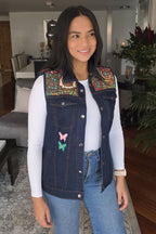 CHALECO BOHO MARIPOSA