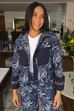 CHAQUETA CROP BOTANICA