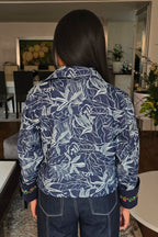 CHAQUETA CROP BOTANICA