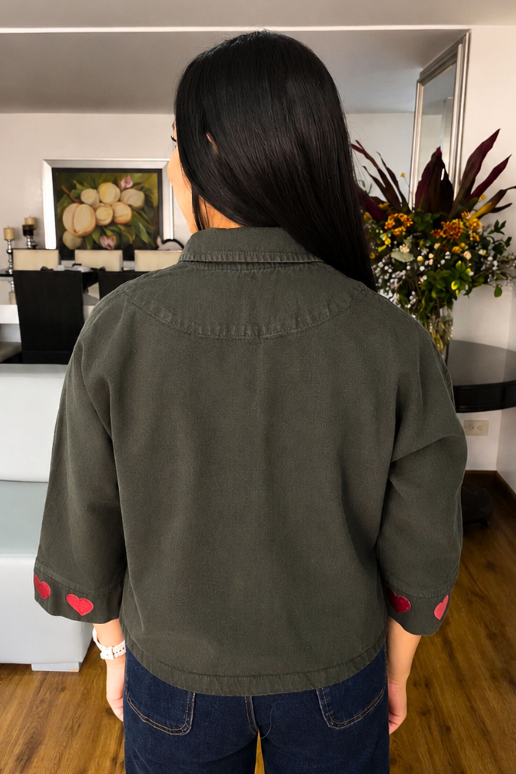 CHAQUETA CROP TODO PASA