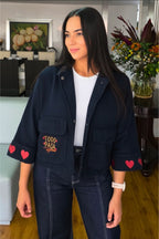 CHAQUETA CROP TODO PASA